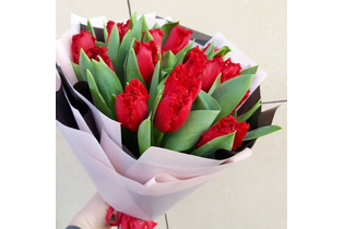 Букет с тюльпанами  Марта